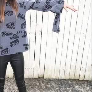 Zara long sleeve top